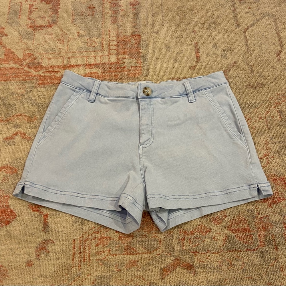 NOWT, BKE Mollie Stretch Shorts, Blue, 27 - Picture 3 of 7